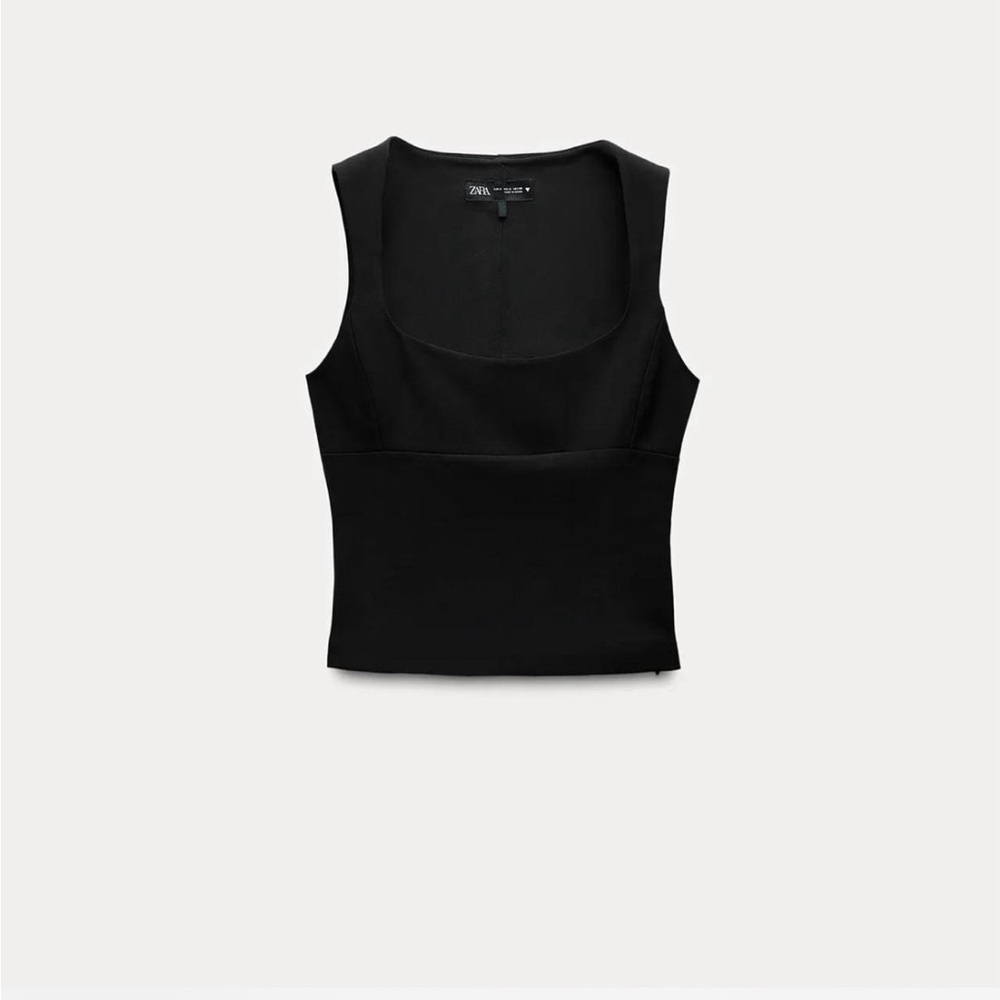 Zara Women's Black Tank Top